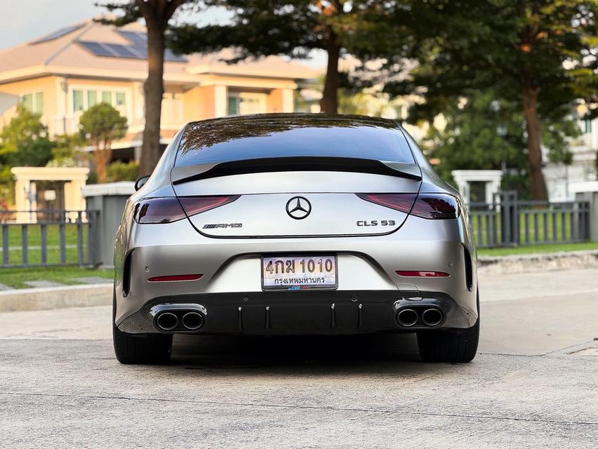 BENZ CLS53 AMG 4MATIC+ Facelift ปี 2024 สีดำ Wrap เทา พร้อมของแต่งเต็มลำ รถเจ้าของเดียว รูปที่ 5