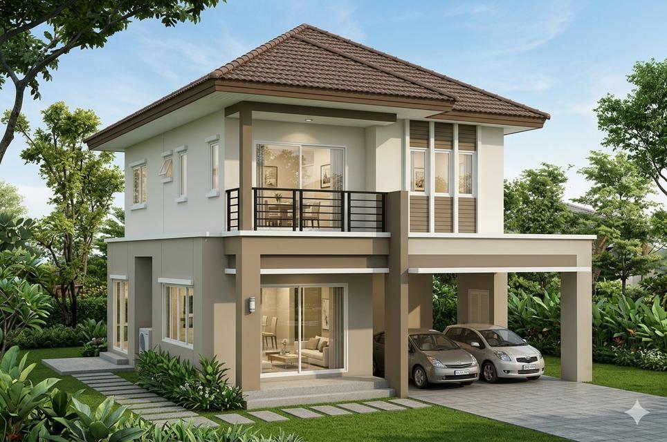 “บ้านเดี่ยว 53.2 ตร.ว. ทำเลหายาก หลังต้นซอย ใกล้ รปภ. ติดถนนหทัยราษฎร์ พร้อมกล้องวงจรปิด 6 ตัว ราคาเพียง 4.79 ล้าน ต่อรองได้” 1