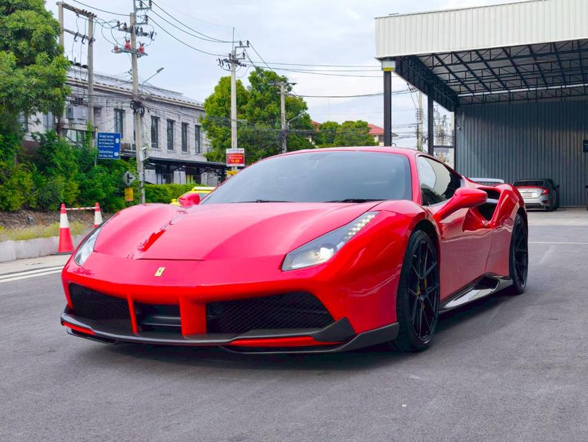 รหัสรถ KPV53 2017 FERRARI 488 GTB สี Rosso Corsa