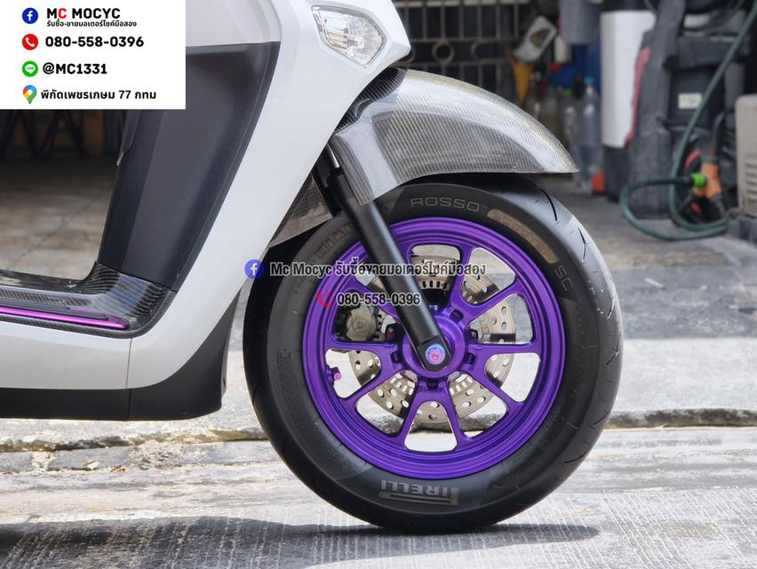 Giorno Plus 2024 รุ่นTOP ABS รถบ้านแท้มือเดียว ของแต่งหมดเป็นแสน No1449 รูปที่ 13