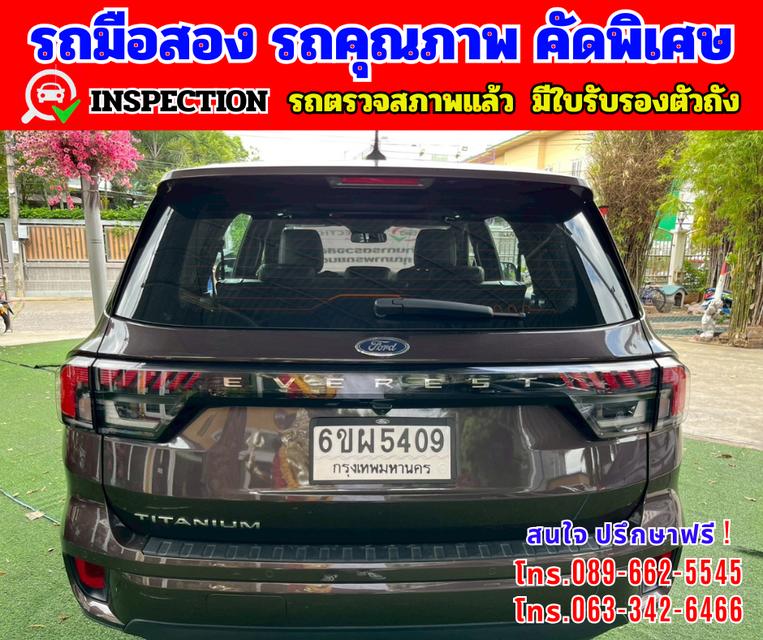 🔴ปี2025 Ford EVEREST 2.0 Titanium+ 4WD SUV 🔴วิ่งน้อย 28,xxx กม รุ่นท็อปสุด