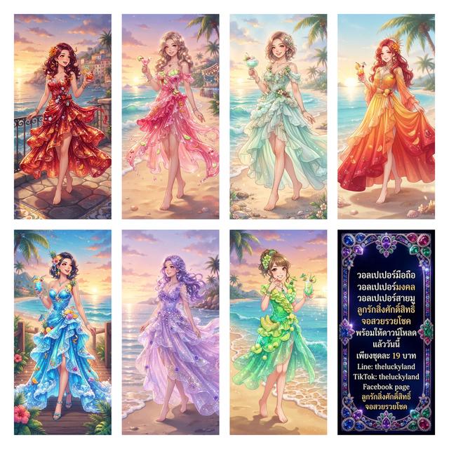 สัมผัสความสวยผ่านสีสันของค็อกเทลแก้วโปรดริมหาด วอลเปเปอร์มือถือ วอลเปเปอร์น่ารักๆ วอลเปเปอร์สวย