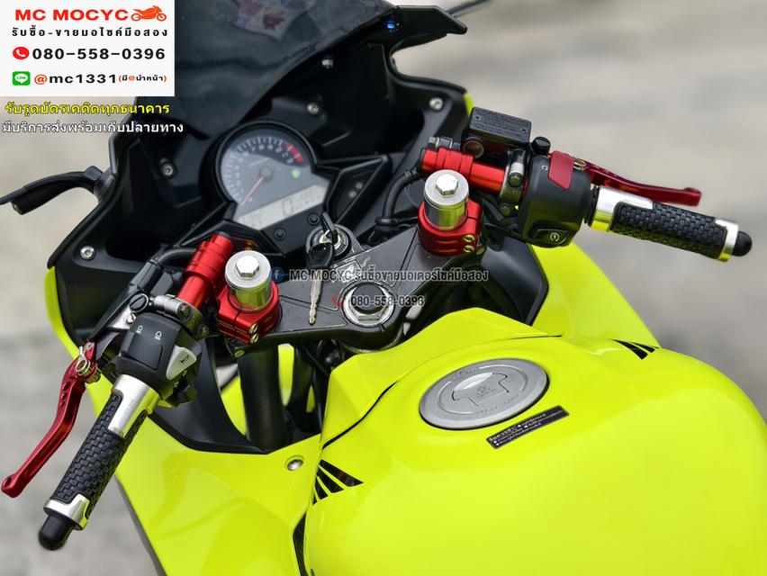 CBR 300 Abs 2018 รถบ้านแท้ เครื่องท่อเดิมๆ ชุดสีสภาพสวย กุญแจบุคเซอวิสครบ   No1100 6