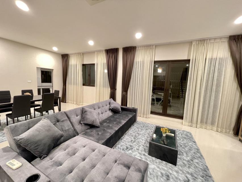 ให้เช่า บ้านเดี่ยว The City Ramintra 2 เดอะ ซิตี้ รามอินทรา 2 95 ตรว. 380 ตรม. 5 นอน 6 น้ำ 2 ชั้น จอดรถได้ 3 คัน 4
