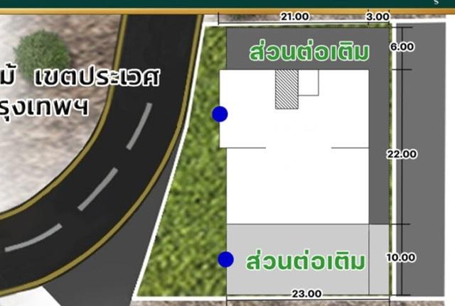 ประเวศ พร้อมออฟฟิศ อ่อนนุช ตลาดเจโม 900ม. คลังสินค้า สุขาภิบาล2 236 ตร.ม.136ตร.วา. 3 น้ำ รร.นานาชาติเวลลิงตัน 4.6 กม.1 น 6