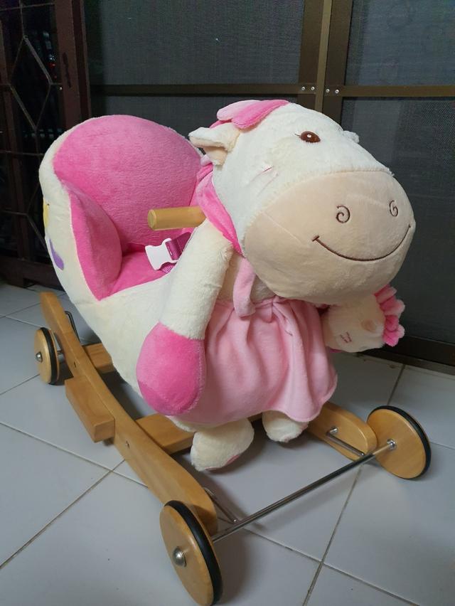 Rocking Kids ม้าโยก รถขาไถ และรถหัดเดิน ตุ๊กตาม้าโยก 3in1 รุ่น Eric Family