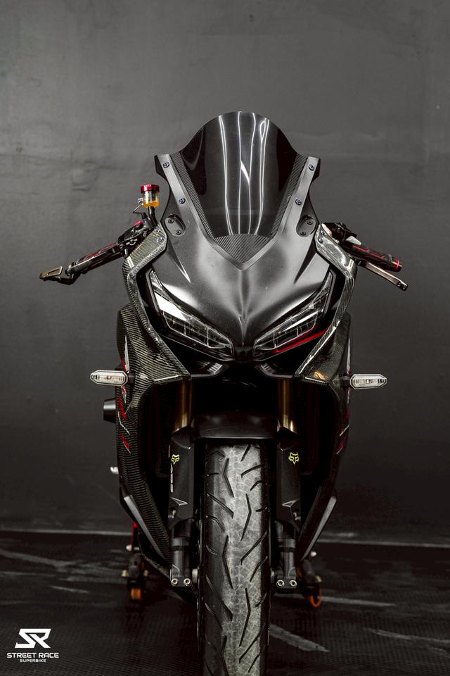 🔥 Honda CBR650R ปี 2019 | ดำดุ ของแต่งท่วม คาร์บอนจัดเต็ม ปั๊ม Brembo แท้! 🔥 CBR650R คันนี้ไม่ใช่แค่สวย แต่ “ของถึง” จัดคาร์บอนมาแบบเต็มลำ ปั๊ม Bre รูปย่อยที่ 3
