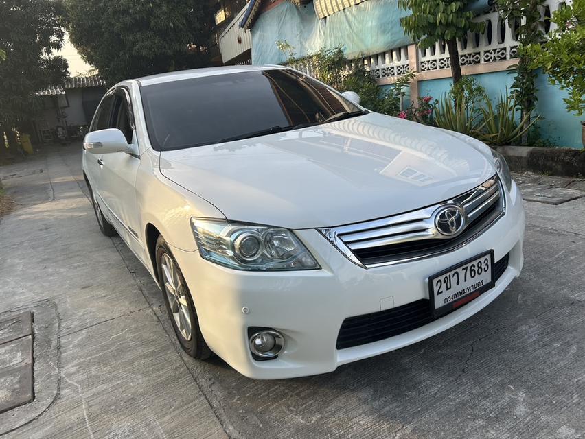 ขายรถ Toyota Camry 2.4 Hybrid ปี 2009 สีขาว เกียร์ออโต้ 9