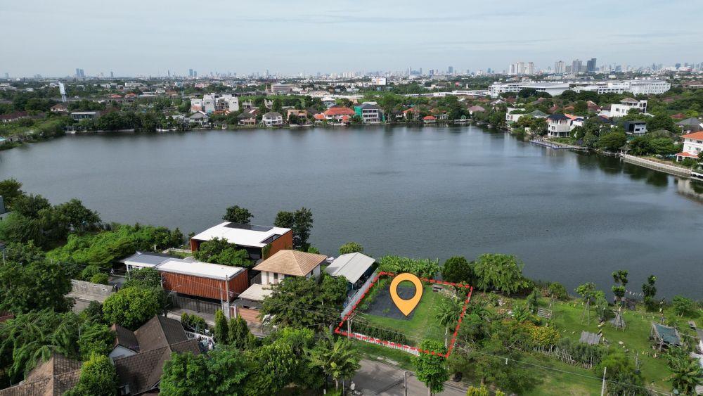 ขายที่ดินเปล่าถมแล้วขนาด 116 ตร.ว. ติดทะเลสาบ หมู่บ้านสัมมากร รามคำแหง 110 เขตสะพานสูง กรุงเทพฯ ทำเลทอง บรรยากาศร่มรื่น 5