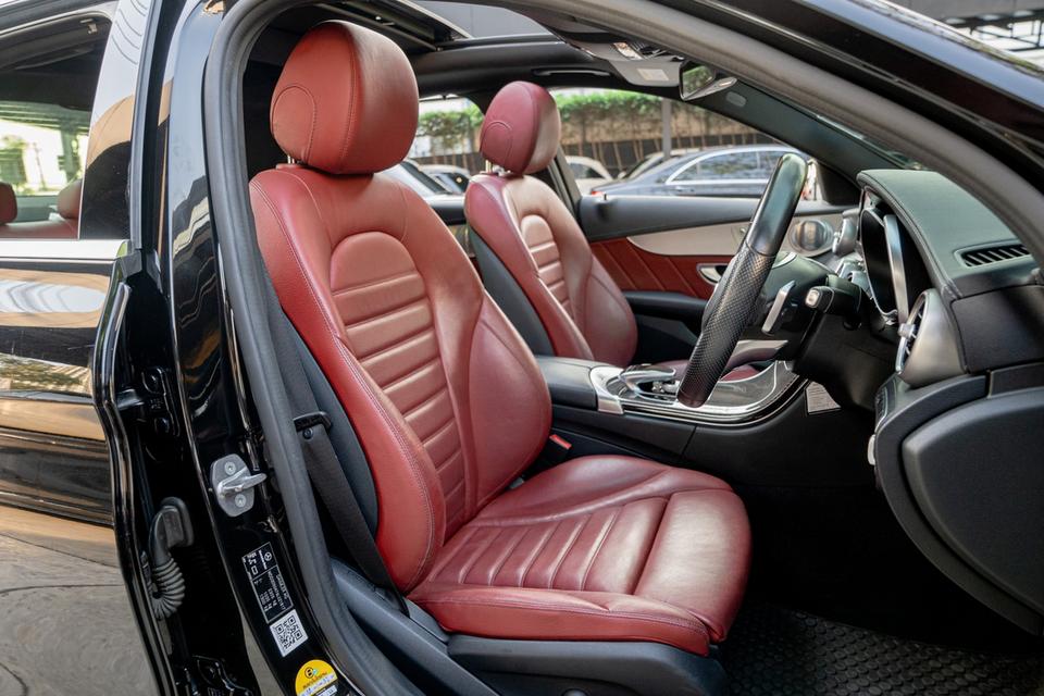 Mercedes-Benz C350e AMG Plug-in Hybrid ปี2018 ⭐️เข้าแล้วค่ะ! 𝘽𝙀𝙉𝙕 𝘾𝟯𝟱𝟬𝙚 เบาะสีแดง ราคาโดนใจ ❤️‍🔥 5