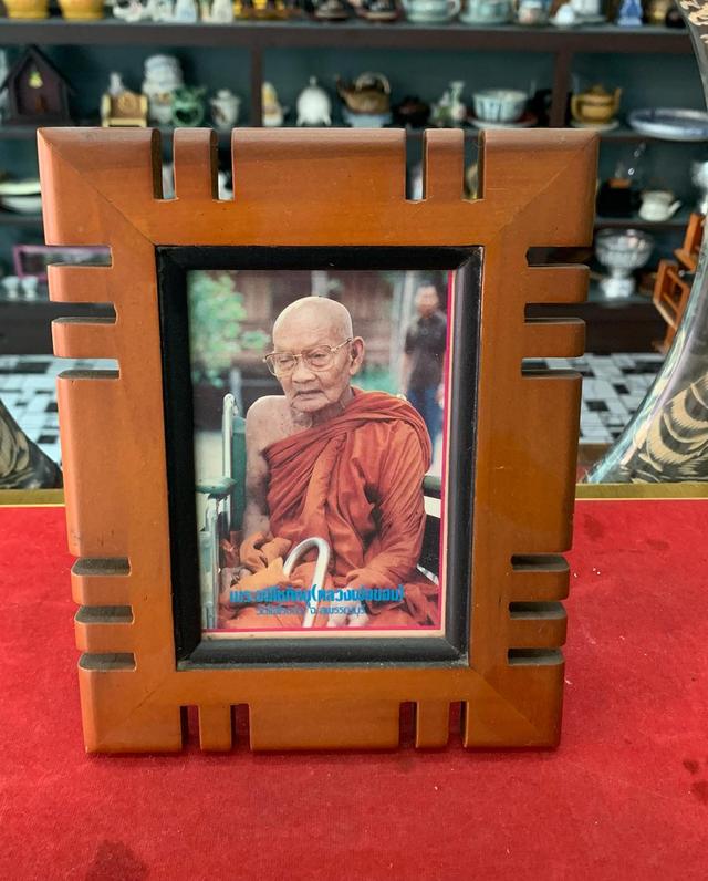 ภาพหลวงพ่อขอม กรอบไม้