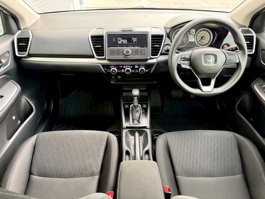  HONDA CITY 1.0V 2022 สีขาว เจ้าของมือเดียวป้ายแดง  6