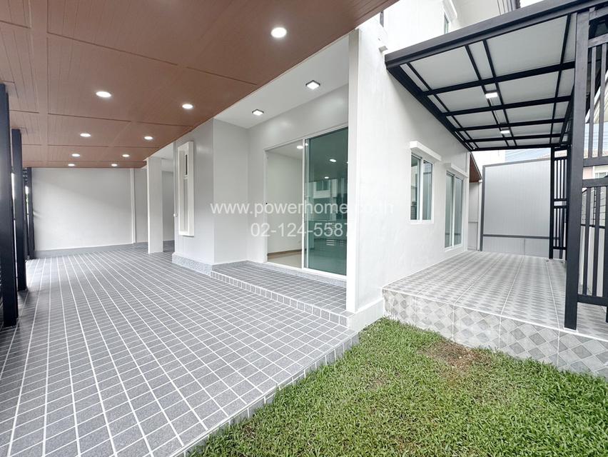 หมู่บ้านเดอะทรัสต์วิลล์ กาญจนาภิเษก–หทัยราษฎร์ ถนนหทัยราษฎร์ ต.บึงคำพร้อย อ.ลำลูกกา จ.ปทุมธานี