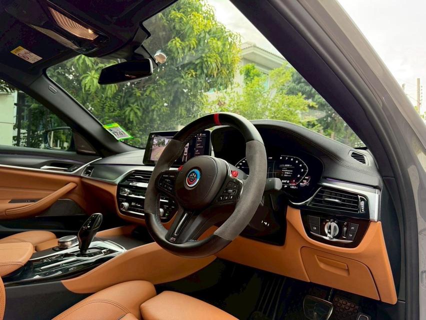 5xx,xxx บาท ไม่มีเฉี่ยวชน สีเดิม ประวัติดีเข้าศูนย์ตลอด Bmw 520D Msport Lci 2021 ดีเซล สีเทา รูปที่ 8