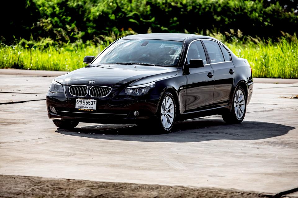 Bmw 525i ปี 2008 สีดำ มือเดียวป้ายแดง สวยสภาพดี