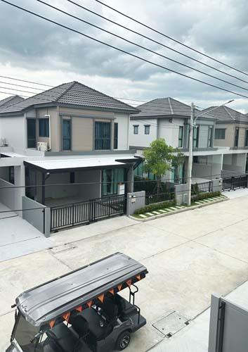 H-111 : บ้าน 36.1 ตร.วา วี คอมพาวด์ รังสิต-วิภาวดี ถ.รังสิต-นครนายก คลองสาม 4