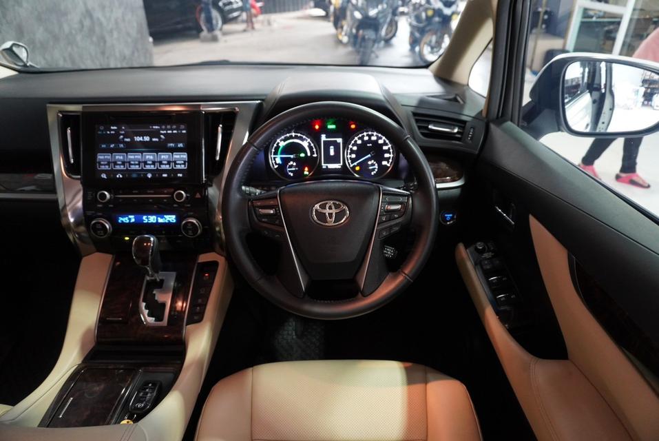 รหัสรถ JRS5189 เข้าใหม่ กับ Toyota Alphard 30 hybrid 2019 สีขาว  11