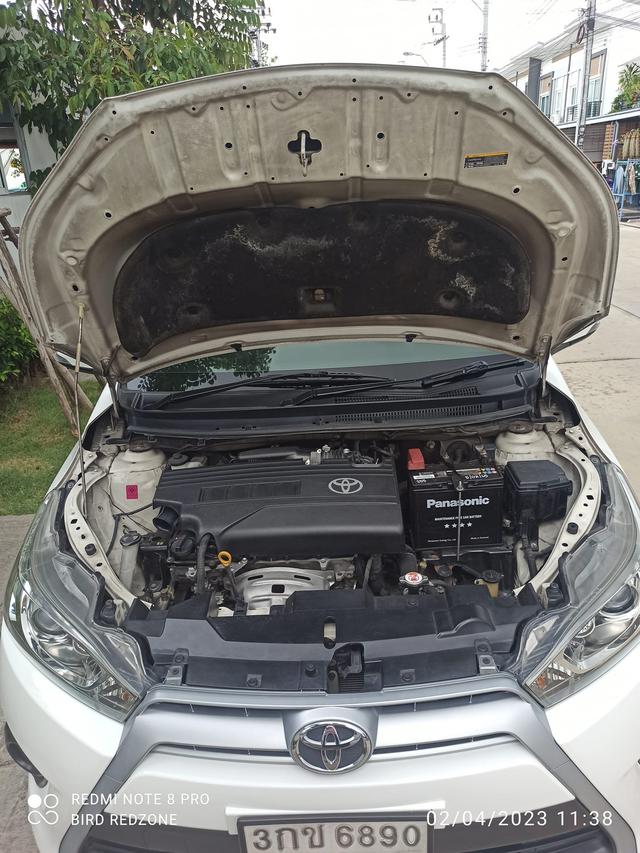 รูป ขาย Toyota Yaris 1.2G ตัว Top สุด สีขาว สภาพดี เข้า 0 ตลอด มีประกันชั้น 1  2