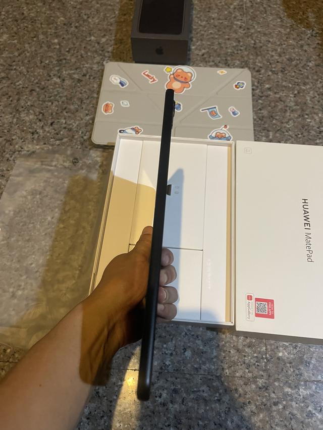 ขายHuawei MatePadสีดำ128กิ๊กสูนTrueยกกล่องไร้รอยตกใช้งานดีทุกๆฟังชั่นถูกๆๆ 6