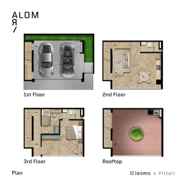 ขายบ้านเดี่ยวอาลม อารีย์ - ALOM ARI 3 ชั้น + Rooftop เป็นส่วนตัว พิเศษเพียง 8 ครอบครัว ทำเลดี ใจกลางอารีย์ ใกล้ BTS อารีย์เพียง 3 นาที 16