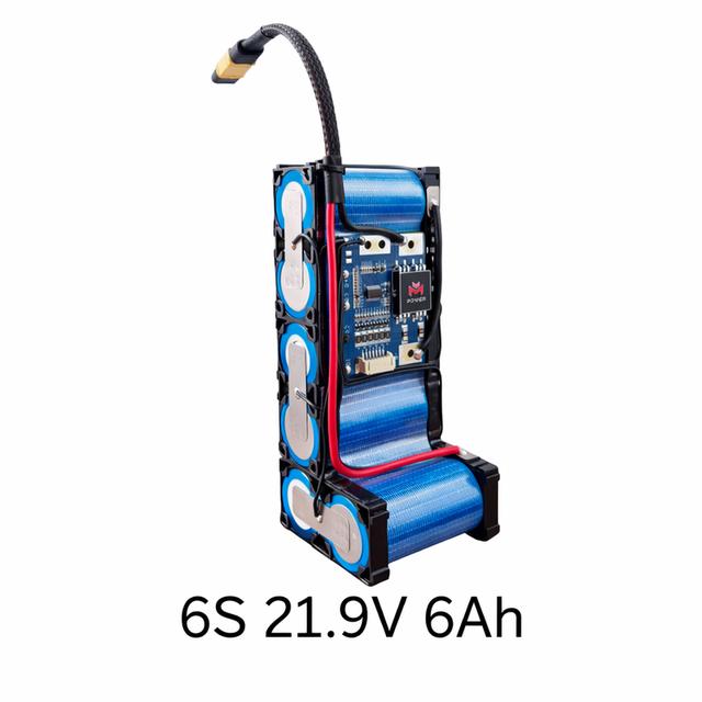 แบตเตอรี่lifepo4 21v6A Bms20A รูปที่ 4