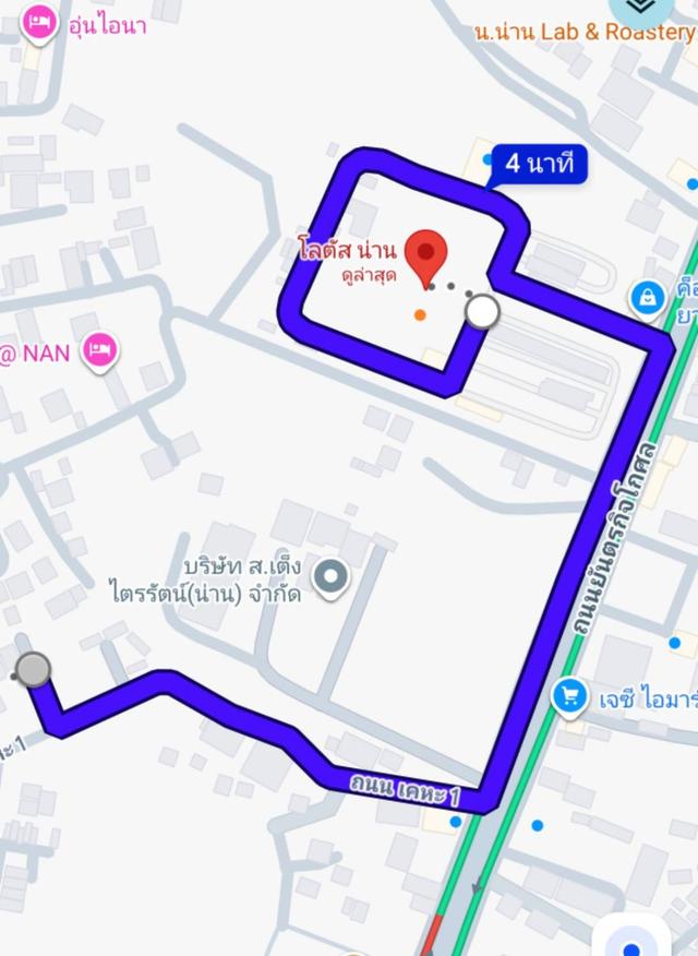 บ้านเดี่ยวพร้อมที่ดิน ใกล้โลตัสน่านเพียงประมาณ 4 นาที 15