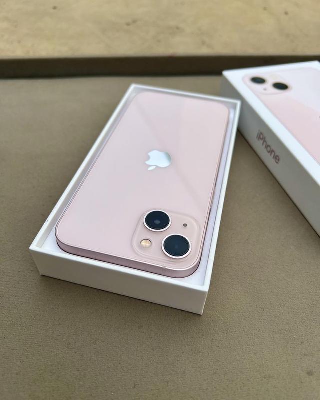 iPhone 13 สีชมพู มีกล่อง 4