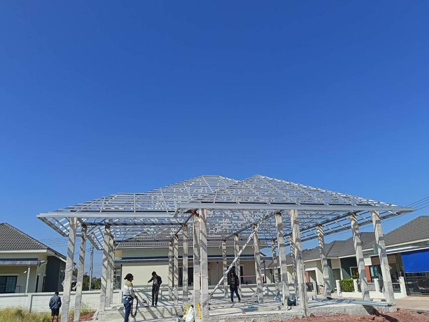 จำหน่าย – ติดตั้ง กระเบื้อง โครงหลังคา ถอดแบบแจ้งราคาฟรี รูปที่ 6