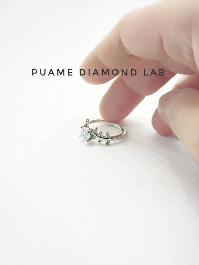 แหวนเพชรแท้ ดีไซน์ทันสมัย ราคาสบายกระเป๋า พร้อมใบรับประกันสินค้าที่ร้านปุอามี่ Diamond Lap Rama2 (095-8894732) รูปที่ 2