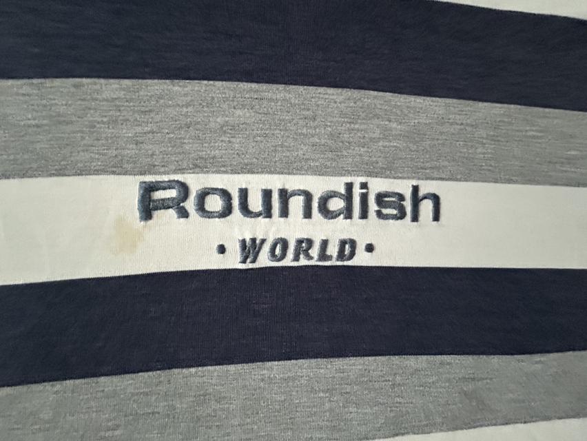 [เปิดขาย] RARE VINTAGE 90s ATTRACKLE "ROUNDISH WORLD" STRIPE TEE🔥 รูปที่ 5