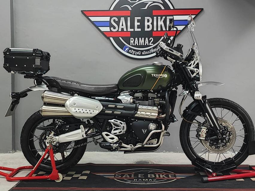 TRIUMPH SCRAMBLER1200XC แต่งเต็มพร้อมลุย