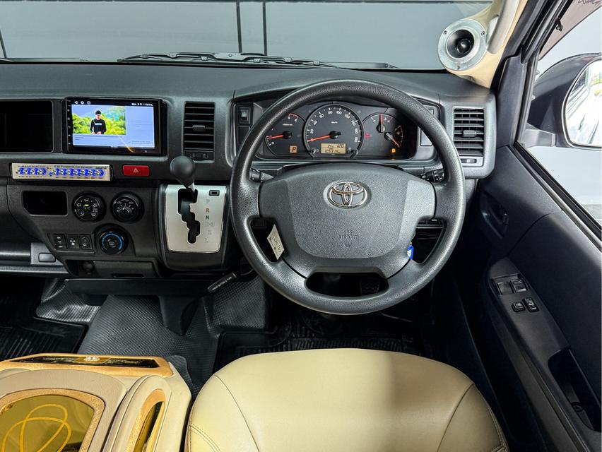 รหัสรถ WRT291 2017 TOYOTA COMMUTER 3.0 D4D โฉมปี05-19 สีเทา ดีเซล เกียร์ออโต้ VIP เต็ม 14