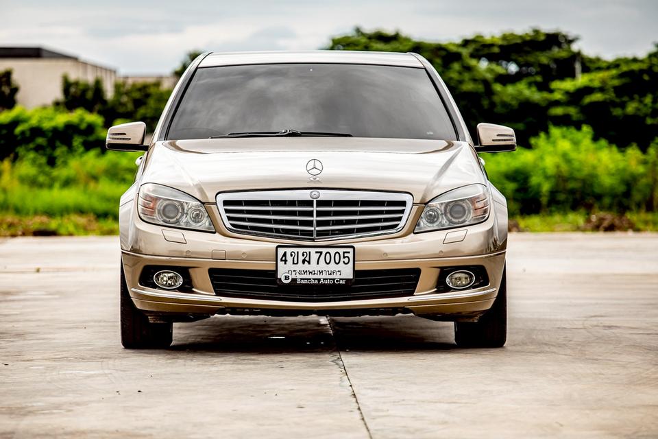 Benz C200 CGI BE สีน้ำตาล ปี 2010  2