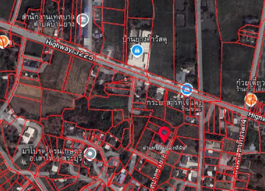 ขายที่ดิน2งานราคาสุทธิ8แสน5หมื่นใกล้โรงเรียนวัดบ้านยางเสาไห้สระบุรีติดต่อ0934415691KERK