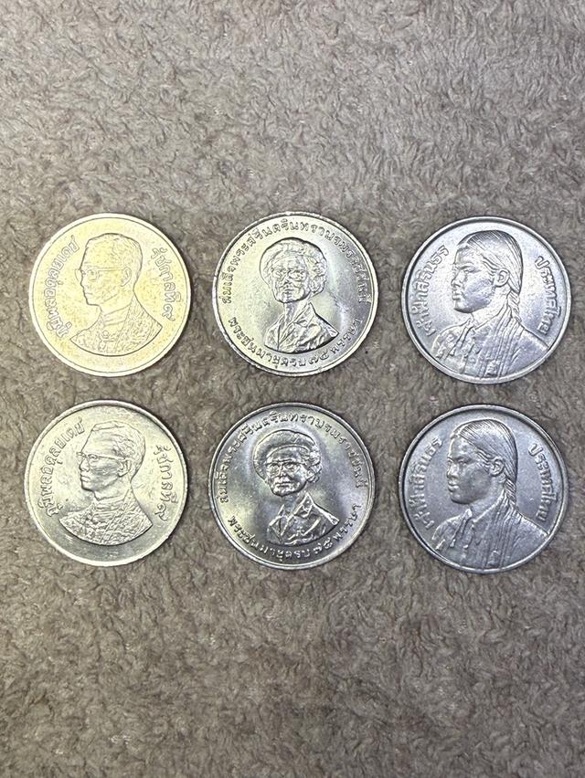 เหรียญ 1 บาท 6 เหรียญ 60 บาท + ค่าจัดส่งลงทะเบียน 30 รูปที่ 2