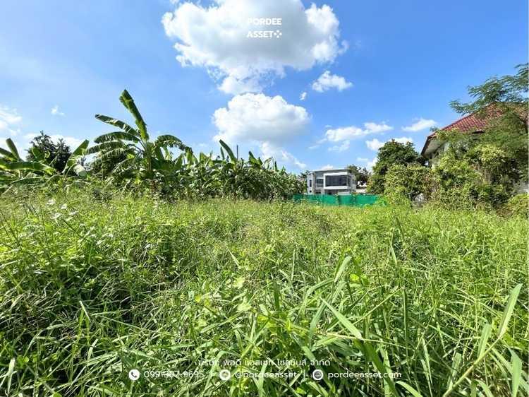 ที่ดินจัดสรรถมแล้ว 85 ตร.ว. ม.ชวนชื่นกอล์ฟ อเวนิว กรุงเทพฯ-ปทุมธานี ติดสนามกอล์ฟ Flora Ville Golf & Country Club ใกล้แยกบางคูวัด โรบินสันศรีสมาน 7