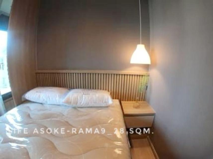 ให้เช่า คอนโด studio type 1 bedroom Life Asoke - Rama 9 : ไลฟ์ อโศก พระราม 9 28 ตรม. good location good facilities near  1