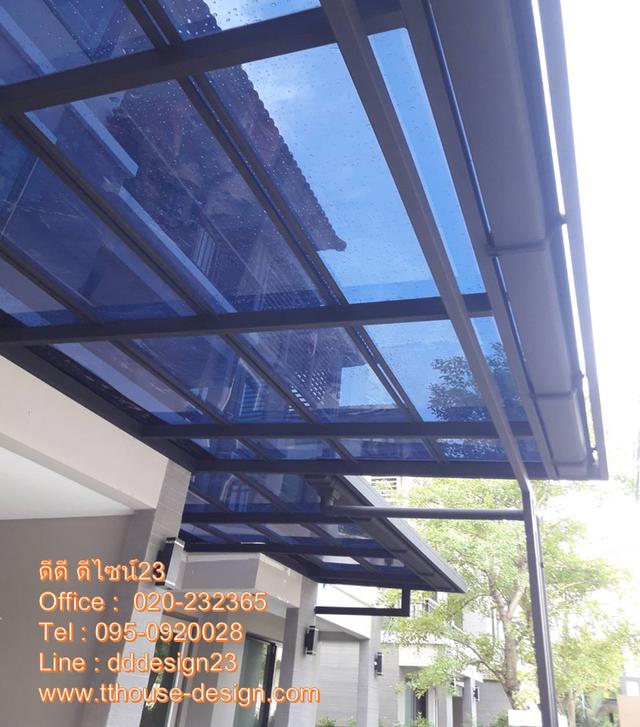  ต่อเติมแบบครบวงจร โครงหลังคา กันสาด ห้องครัวเทพื้นปูกระเบื้อง Line dddesign23 10