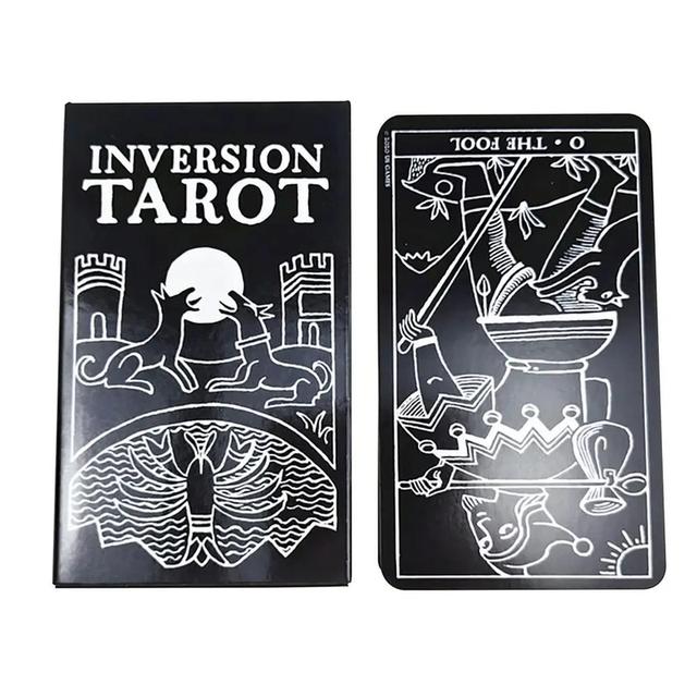 ðŪInversion Tarot Card Ancient Marseille Tarot Tradition Board Card for Divination & Spiritual Games
