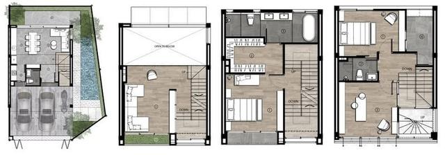 ด่วนหลุดจอง...ให้เช่าทาวน์โฮม 3.5ชั้นย่านThe Nine พระราม9 หัวหมาก รามคำแหง ศรีนครินทร์ พัฒนาการ โครงการไอเรส พระราม 9 Aires Rama 9 ใกล้กับ เดอะไนท์ 7