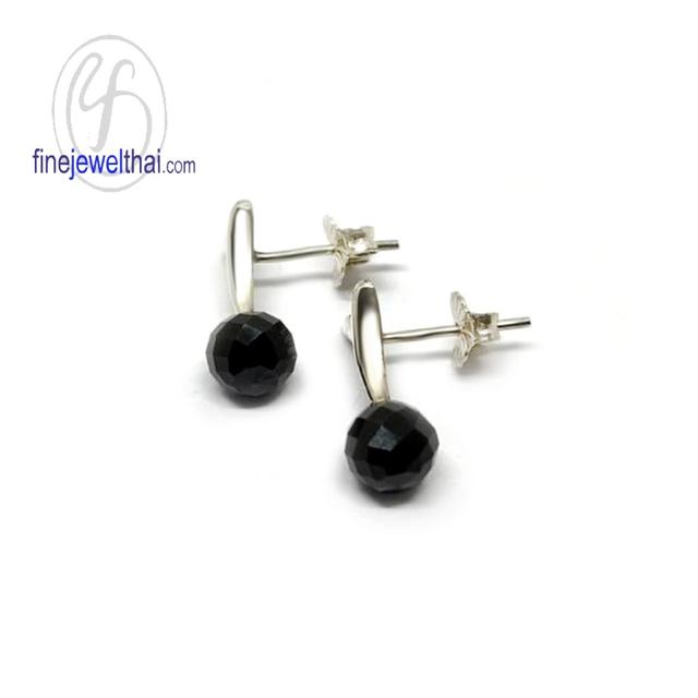 Finejewelthai ต่างหูนิลแท้ พลอยแท้ พร้อมใบรับรอง E1022on