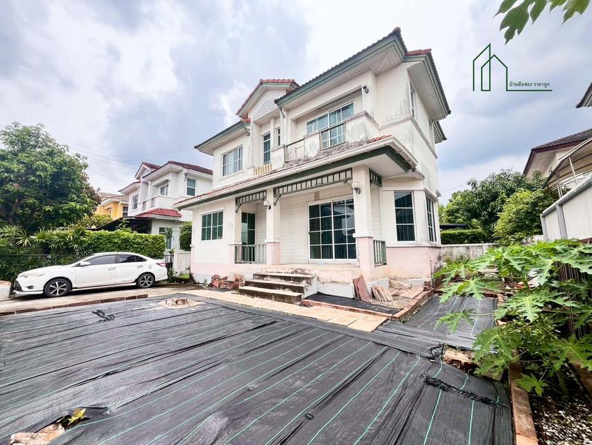 บ้านเดี่ยว 2 ชั้น ปาริชาติ สุวินทวงศ์ ถนนคุ้มเกล้า11 ใกล้นิคมลาดกระบัง 4