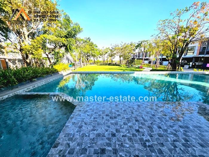 UNIO TOWN ศรีด่าน 22 ทาวน์โฮมหน้ากว้างสวยมาก พร้อมอยู่ แต่งไว้ครบทุกห้อง สะอาด ติดถนนเมนโครงการกว้าง 12 เมตร 15