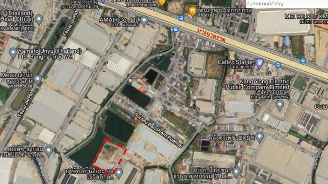 ขาย โรงงานพร้อมที่ดิน  7-1-49.5 ไร่ บางนา กม.19 ผังสีม่วง ใกล้ทางด่วน เเปลงสวยมาก 2