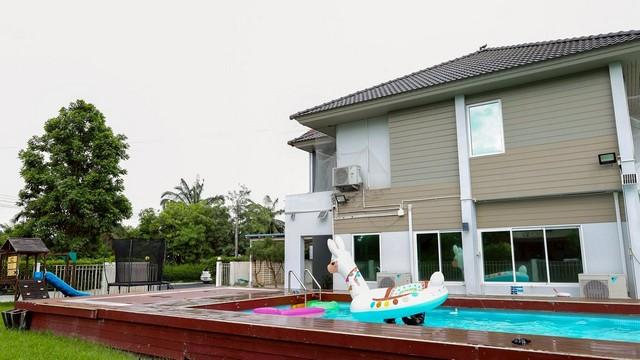 ขายบ้านเดี่ยวอารียา โคโม่ ลาดกระบัง-สุวรรณภูมิ ติดซ.ขุมทอง-ลำต้อยติ่ง 2 201ตรว. 2ชั้น 4นอน 3-น้ำ พร้อมสระ เฟอร์ครบ