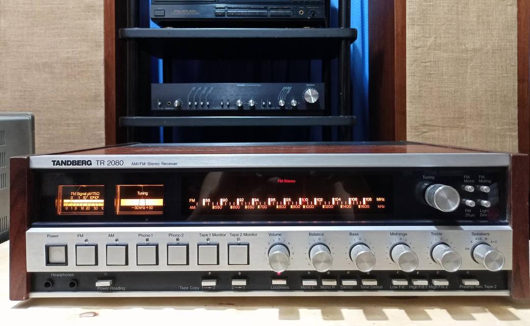 ขายรุ่นใหญ่สุดๆ Monster Stereo FM/AM Receiver / Amplifier TANDBERG TR-2080 รูปที่ 2