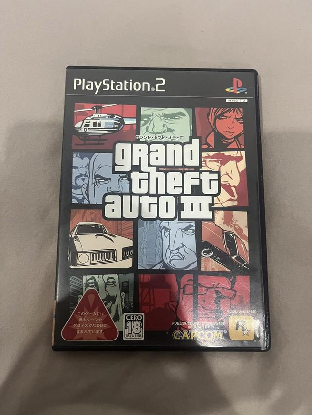 ขายแผ่น GTA Play Station 2 1