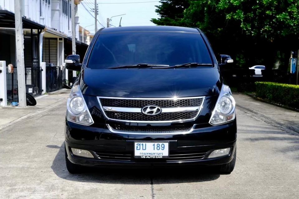  Hyundai H1 2.5 Deluxe  : ดีเซล  ออโต้  : 2012  ดำ  ไมล์: 11x,xxx กม 4