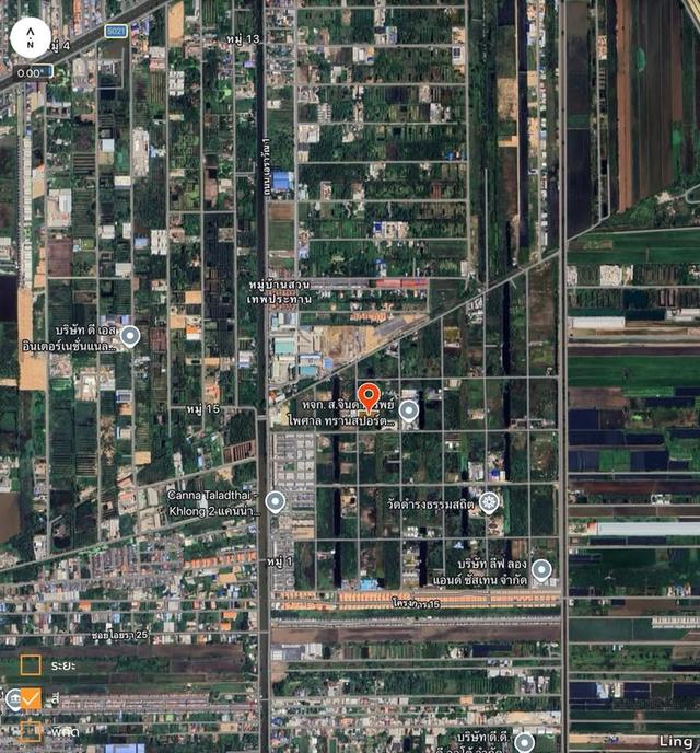 Vายที่ดิน 2 ไร่ ติดถนนคอนกรีตสาธารณะ ซอย สำนักวิปัสสนาดำรงธรรม คลองหลวง ปทุมธานี 7