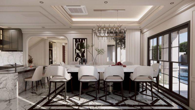 🏡 พูลวิลล่าหลังใหญ่ 6 ห้องนอน 7 ห้องน้ำ พื้นที่ 426 ตรม. 26.9 ล้านบาท! #บ้านใหม่กำลังก่อสร้าง 🔑 15